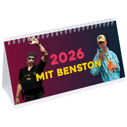 Benston Tischkalender 2026